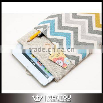 Personalized Button Closure Chevron Pad Case photo-3