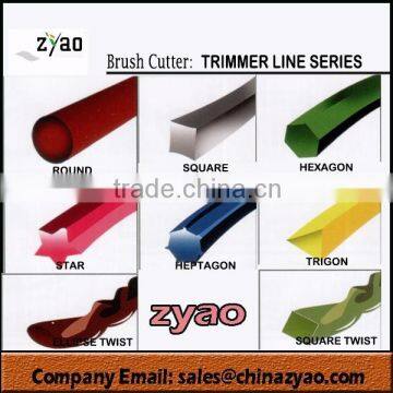 brush cutter parts blade series, trimmer line for grass trimmer high quality