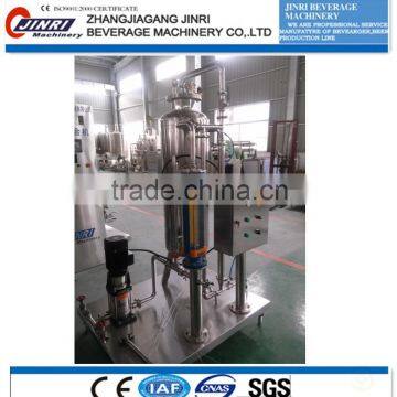 Carbonated soft drinks mixing machine