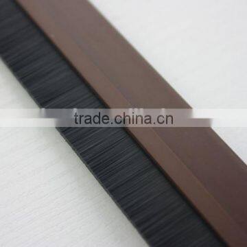 plastic door bottom brush seal sweep brush