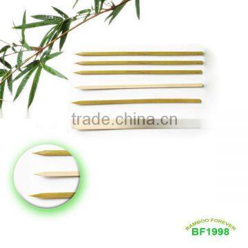 21cm Natural flat bamboo skewers