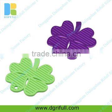 leaf silicone kitchen hot pads