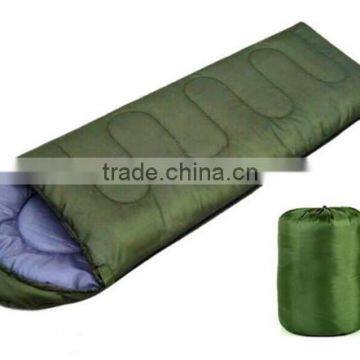 outdoor camping envelope style hooded thin hollow cotton sleeping bag multicolor 185CM*75CM