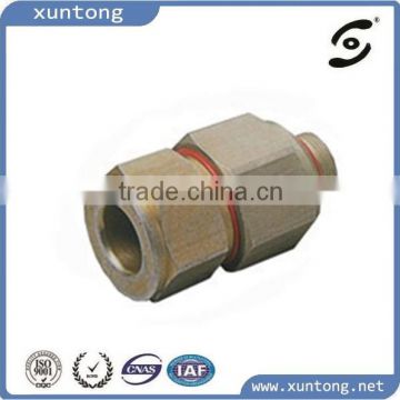 RG11 feed thru connector,RG11 connector/rg11 f connector,brass connector/rg11 rg6 compression f connector