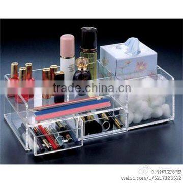 China Acrylic Manufacturer Beautiful Plexiglass Makeup Organizer