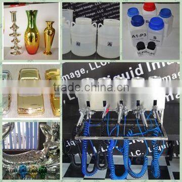 mini home chrome kit for silve spray plating on car rims