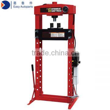 30 ton Hydraulic shop press, 51-1131mm with foot pedal double speed pump system