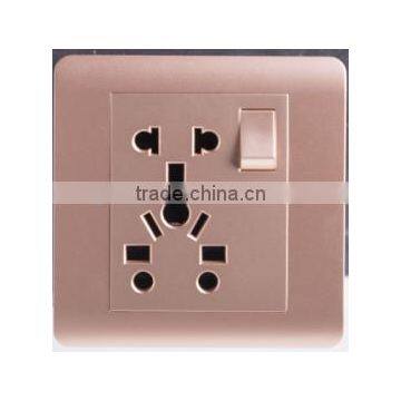 wholesale  high quality Pc material electrical male female socket