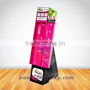 Customized Designed cardboard mobile phone accessories display cabinet