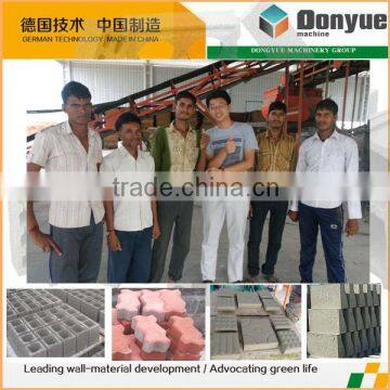 Automatic Concrete Hollow Core Block Making Machine QT6-15 photo-6
