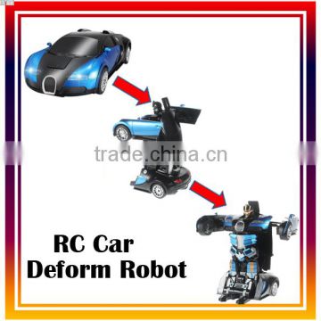 2.4Ghz Radio RC Car Deform Robot remote control car 4x4