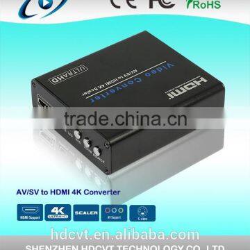 Latest AV/SV to HDMI Converte With Scaler Support 4KX2K@60Hz photo-2