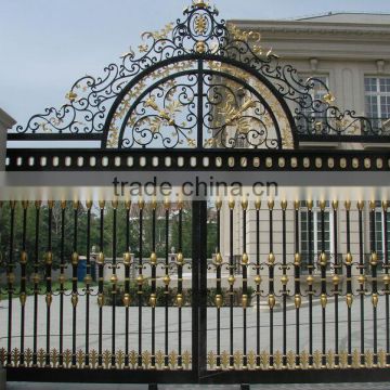 Wrought iron gates