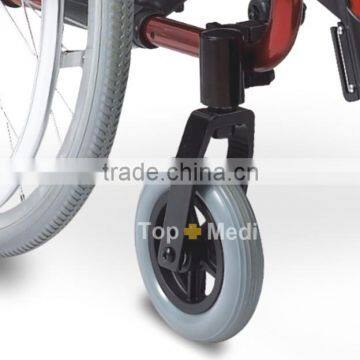 Manual Folding Aluminum Wheelchair for Disabled and Elderly photo-6