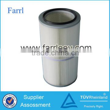 Farrleey Dust Collector Pleated Cylindrical Air Cartridge Filter