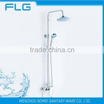 High Quality Product FLG3520S Lead Free Chrome Finished Cold&Hot Water Shower Faucet Set Bath Shower Set