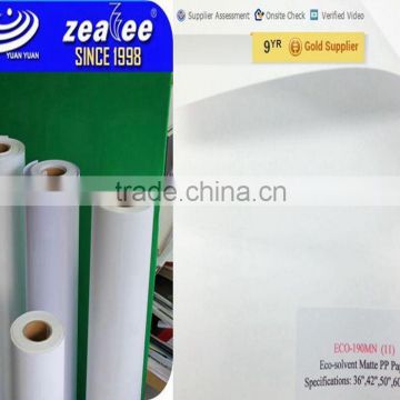 Eco-Solvent Matte PP Paper