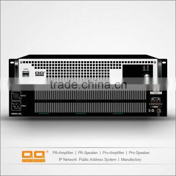 3000W Multi-Zone Volume Adjustable Power Amplifier For KTV