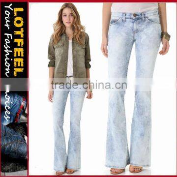 Low Bell Crazy Wash women Jeans (LOTX267)