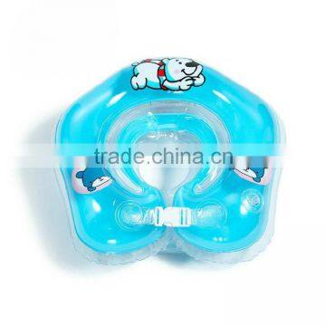 Wholesale Colorful Inflatable PVC Baby Swim Ring, Inflatable Baby Neck Ring