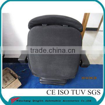 Vinyl Cover Mechanical Suspension Backhoe Seat With Swivel (YJ03) photo-2