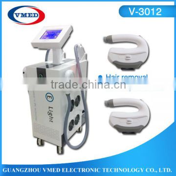 2015 New Design e-light ipl hair removal skin tightening beauty machine