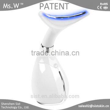 MS.W Innovative Design Electric Portable Neck Care Wrinkle Removal Massager