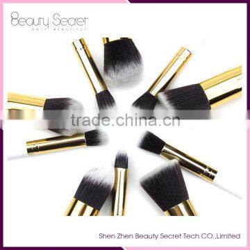 10Piece Makeup Brush Set with Black Pouch Bag high quality makeup brush