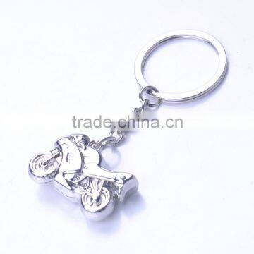 Best selling 3d motorcycle metak key chains/3D moto bike key chains and key rings of motobike