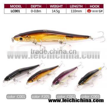 In Stock VMC Treble Hook 110mm 14.5g Minnow Fishing Lure photo-2