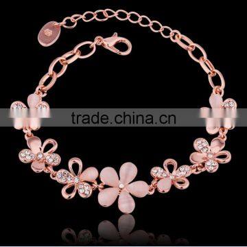 China Top-selling Jewelry Bracelet Cymophanite Crystal Floral Accessories Chain photo-3
