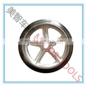 8x1.75 Solid Rubber Wheel With Cast Iron photo-2
