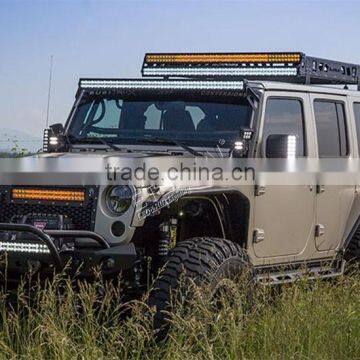 07-14 JEEP Wrangler Rubicon JK LED Offroad Mirror Light 4x4 Racing Vehicles Rear Mirror photo-4