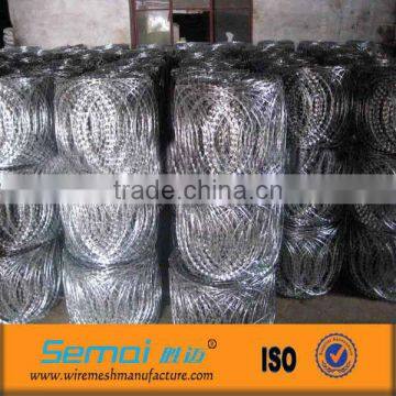 Cheap Galvanized razor wire razor barbed wire bto-22 30 cbt-60 65(ISOfactory)