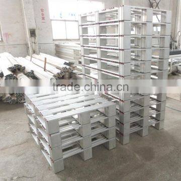 High Quality Factory Price Light Weight Metal Aluminum Alloy Pallet photo-2