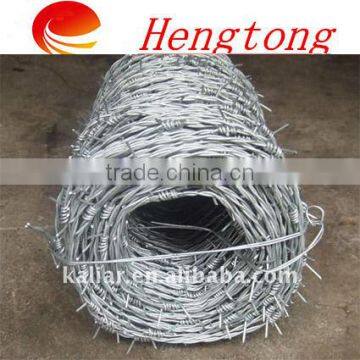 Electro and Hot dipped galvanized barbed wire/razor barbed wire