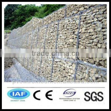 alibaba China wholesale CE&ISO certificated gabion basket prices/gabion wire mesh(hexagonal wire netting)(pro manufacturer)