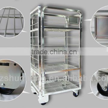 Cold Fresh Milk Transport Storage Trolley Manufacture