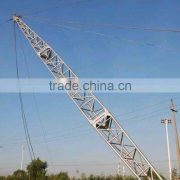 Stringing Euqipment LBN Aluminum Alloy Gin Pole For Tower Erection