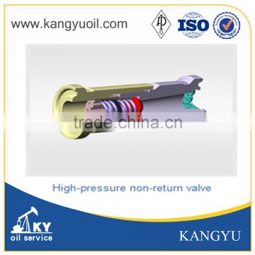 High-pressure non-return valve