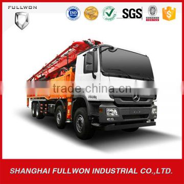 SANY gold supplier hydraulic mobile concrete mixer with pump for sale SYG5418THB 56