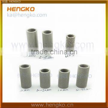 15 25 Microns Sintered Porous SS 316L Stainless Steel Perforated Cylinder Filters photo-3