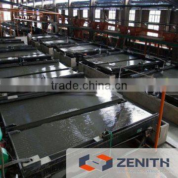 High quality manganese ore shaking table with ISO9001 Approval