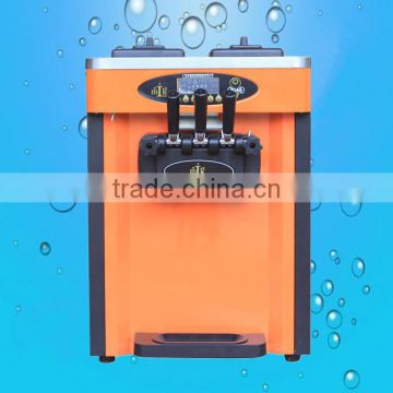 Counter Top Type Good quality compressor 3 flavor ice cream machine prices (ZQR-811CT)