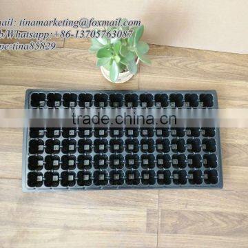 72 Cell PS Material Plastic Nursery Seedling Tray, Seed Plug Planting Tray, Vegetable Germination Tray