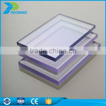 Easy installation solid polycarbonate pc awning sheet price