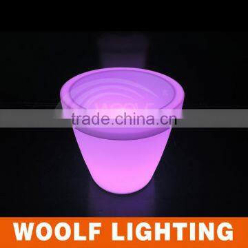 cheap planters led flower pot tall plastic light flower pots