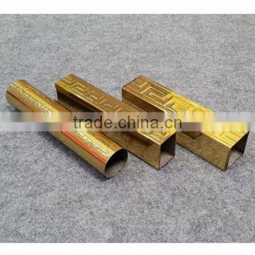 304 Mirror Gold Colored Stainless Steel Pipe and Tube