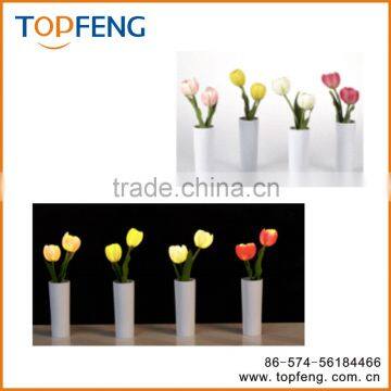 LED Flowers Light/flower Vase Light/led Flower Vase Light/Flower Light/Flower Light With Vase/decorative Flower Light photo-2