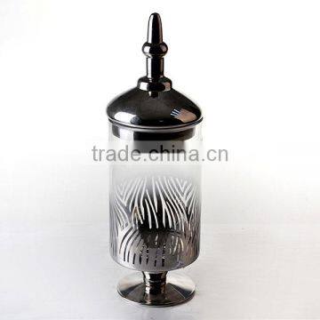 Leopard Print Collection Decal Glass Apothecary Jar photo-6